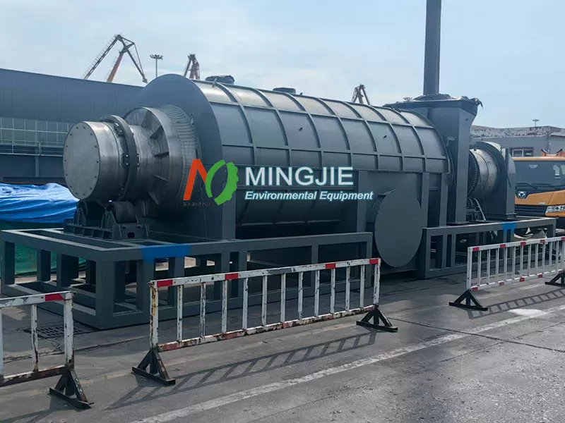 MJT-2000 Biochar Making Machine for Sale to Saudi Arabia